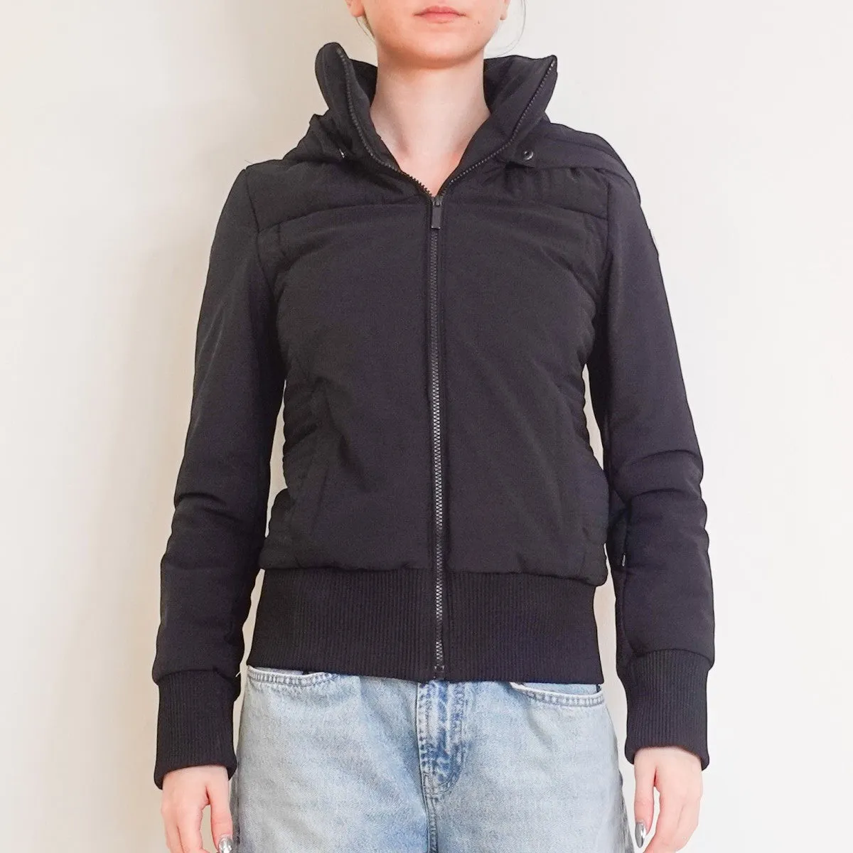 Black ski coat RRP £860
