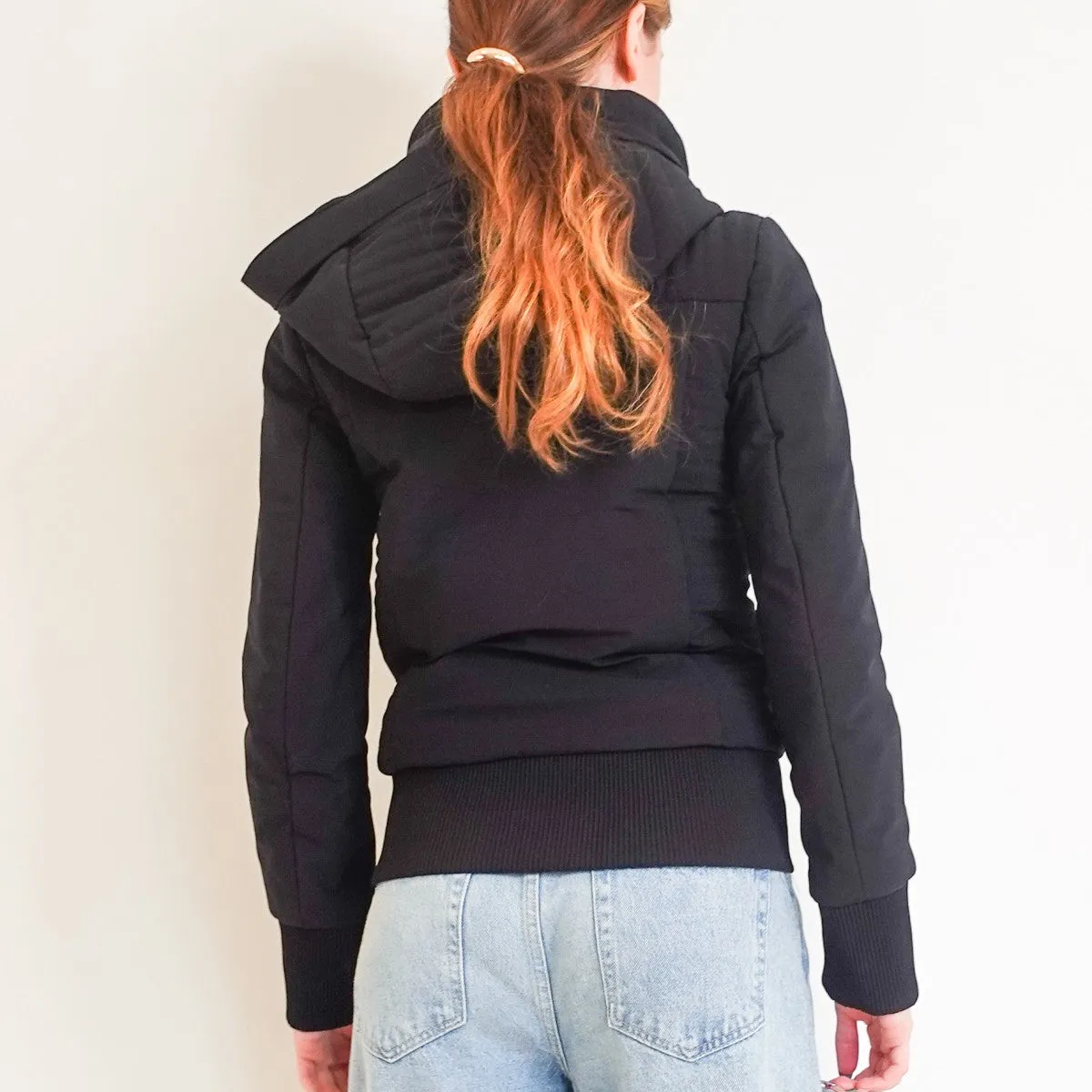 Black ski coat RRP £860