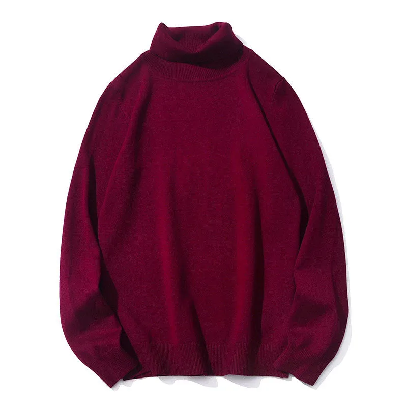 Fashion New Autumn Winter Warm Turtleneck Sweater Casual Comfortable