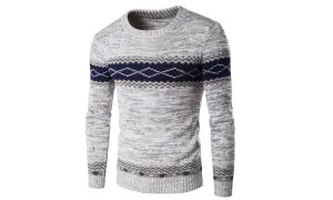Knitted Long Sleeve Thick Keep Warm Bottoming Sweaters For Men