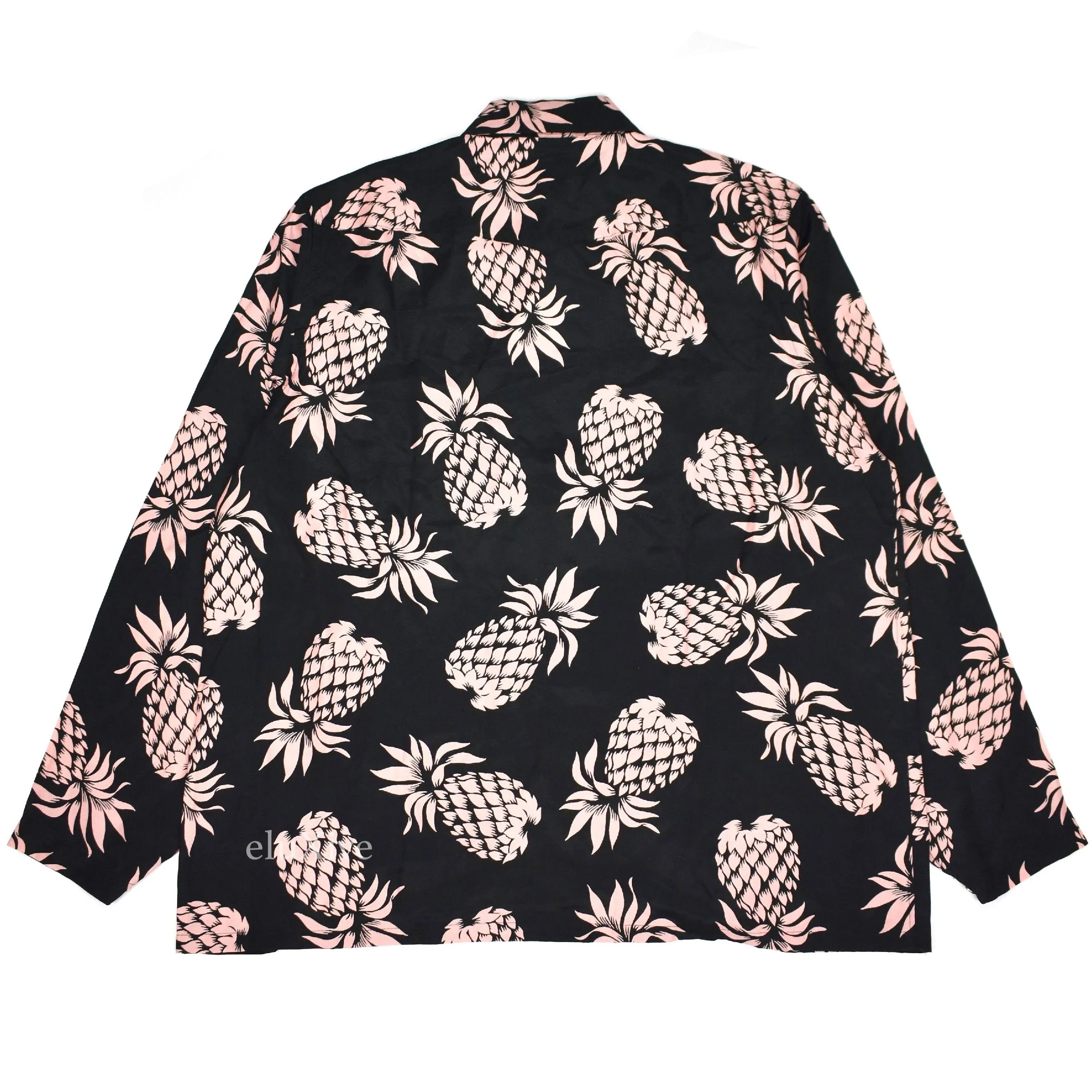 Needles - Black Pineapple Print Rayon Shirt