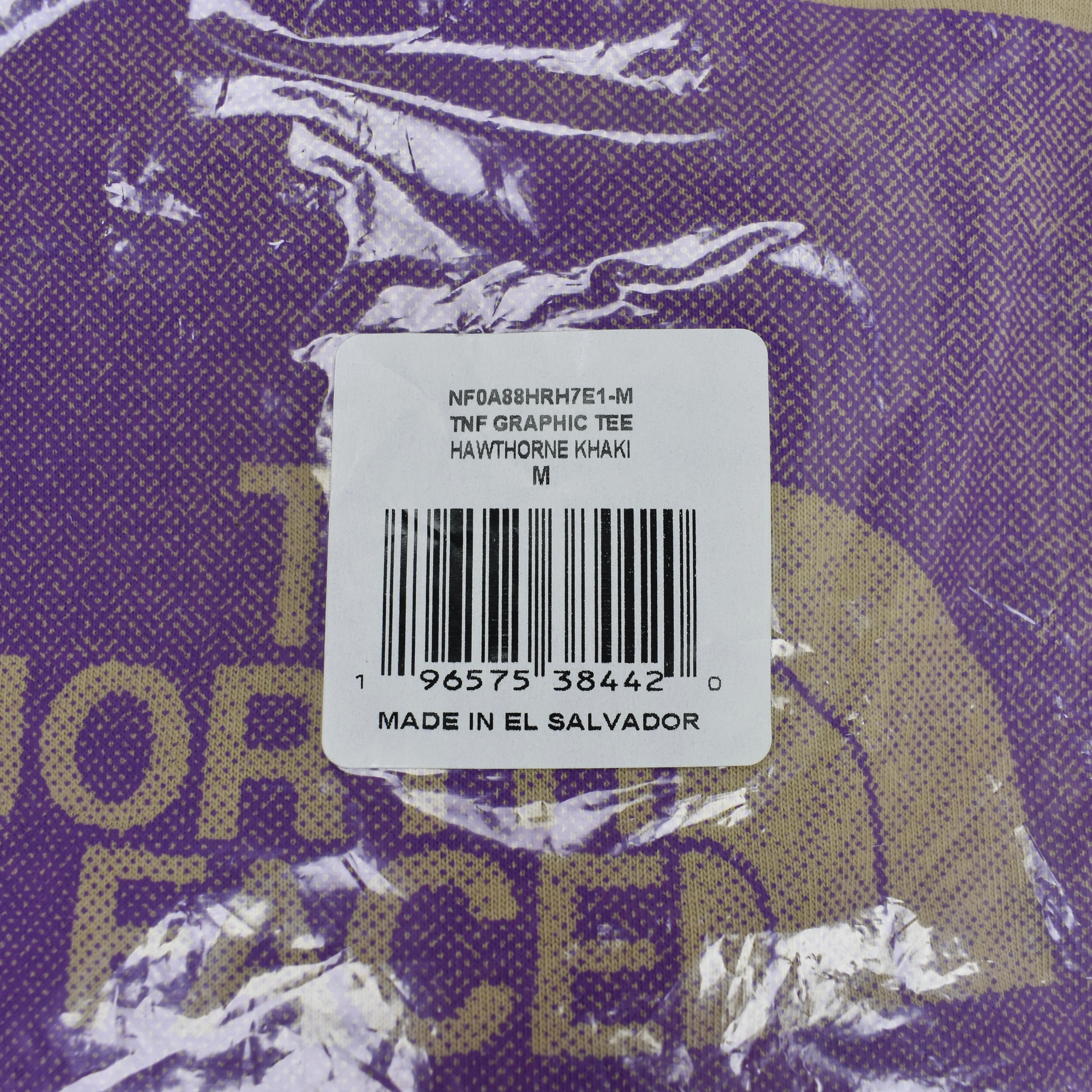 Supreme x The North Face - Back Logo Print T-Shirt (Tan)