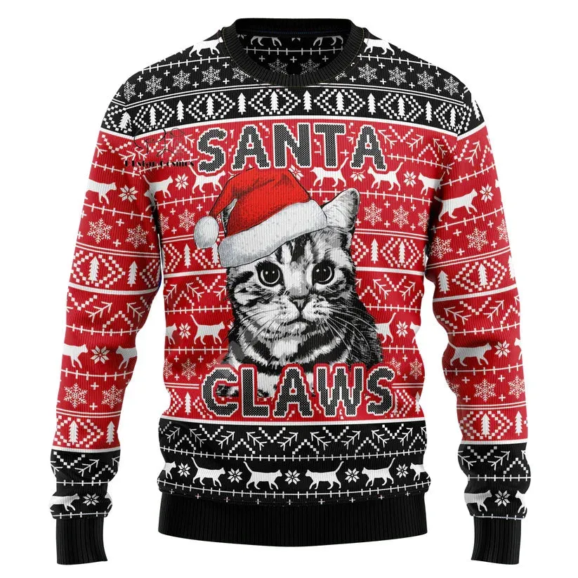 Xmas Santa Claus Knitted Jumper